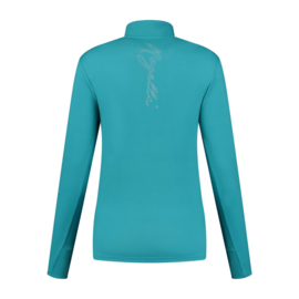 Rogelli Core hardloopshirt dames lange mouwen - blauw