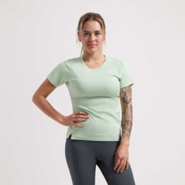 Rogelli Aya hardloopshirt dames korte mouw - groen