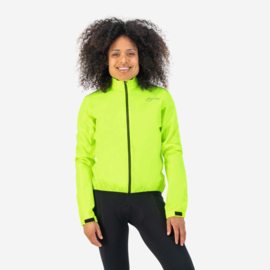 Rogelli Core dames fiets regenjack - fluor