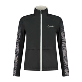 Rogelli Sage dames hardloopjack - zwart/taupe