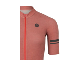 AGU Performance Merino dames fietsshirt korte mouwen - nature brown