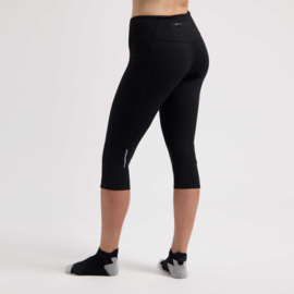 Rogelli Essential dames driekwart hardloopbroek - zwart