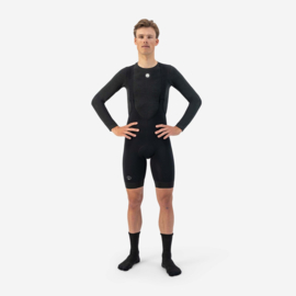 Rogelli Thermal DWR heren bibshort – zwart
