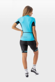 Alé PRR Strada dames bibshort - zwart/turquoise