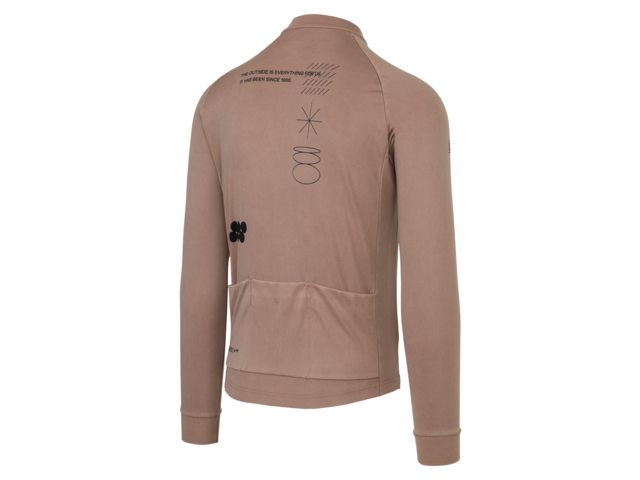AGU Classic SIX6  heren fietsshirt lange mouwen - classic toffee