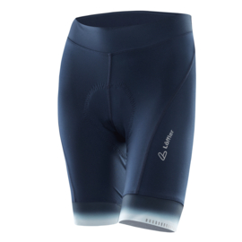 Löffler Atalante korte dames fietsbroek - blauw