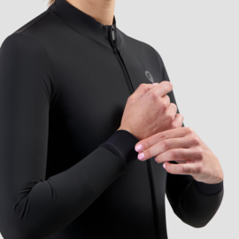 Rogelli Signature Light dames fietsshirt lange mouwen – zwart