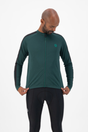 Rogelli Explore heren fietsshirt lange mouwen - groen/zwart