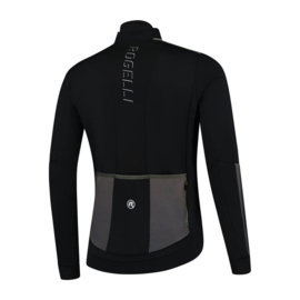 Rogelli Hi Vis winter fietskledingset - zwart/reflectie