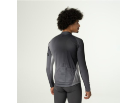 AGU Essential Gradient fietsshirt lange mouwen - zwart/grijs
