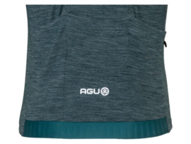 AGU Performance Merino  fietsshirt korte mouwen - deep sea green