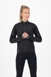 Rogelli Essential dames winter fietsjack - zwart