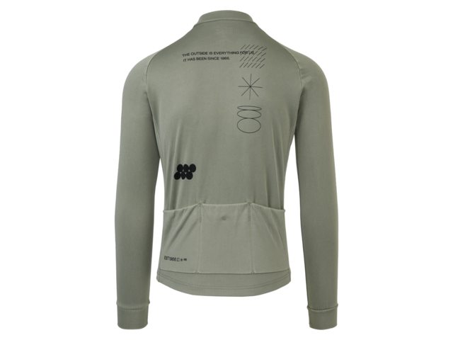 AGU Classic SIX6  heren fietsshirt lange mouwen - roots green