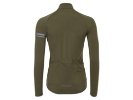 AGU Essential Thermo dames fietsshirt lange mouwen - army green