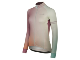 AGU Gradient dames fietsshirt lange mouwen - mystic green