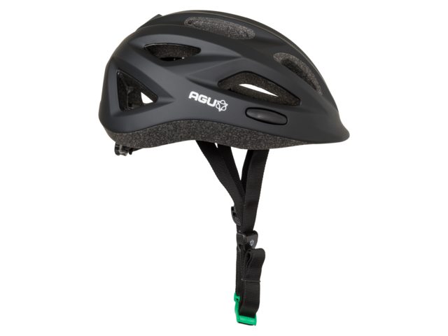 AGU Go kinder fietshelm - zwart