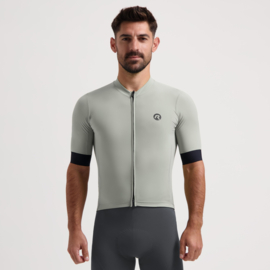 Rogelli Signature heren fietsshirt korte mouwen - grijs