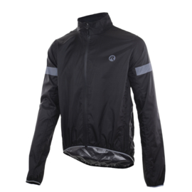 Rogelli Protect fiets regenjack - zwart