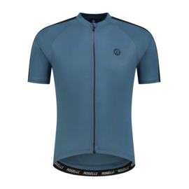 Rogelli Explore heren fietsshirt korte mouwen - blauw