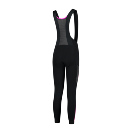 Rogelli Glory lange dames fietsbroek - zwart/grijs/roze