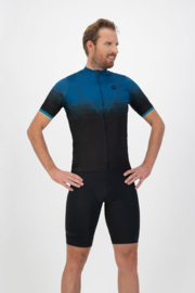 Rogelli Sphere fietsshirt korte mouwen - blauw/zwart