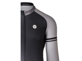AGU Essential Gradient fietsshirt lange mouwen - zwart/grijs