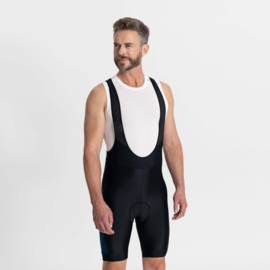 Rogelli Tyro II bibshort - zwart/blauw