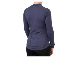 AGU Solid dames fietsshirt lange mouwen - cadetto