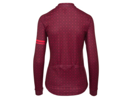 AGU Velo Love dames fietsshirt lange mouwen - rood