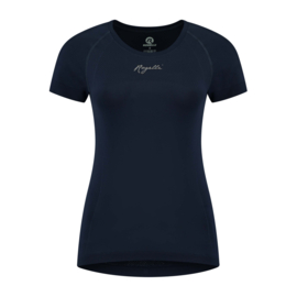 Rogelli Essential hardloopshirt dames korte mouw - blauw