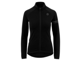 AGU Essential Thermo dames fietsshirt lange mouwen - zwart