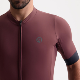 Rogelli Signature heren fietsshirt korte mouwen - rood