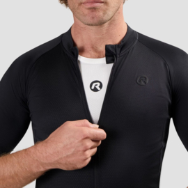 Rogelli Essential II heren fietsshirt korte mouwen - zwart
