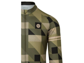 AGU Essential Triangle Stripe fietsshirt lange mouwen - strategy
