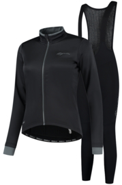 Rogelli Essential dames winter fietskledingset - zwart