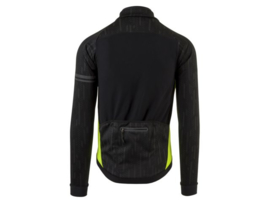 AGU HIVIS heren winter fietsjack - zwart/fluor