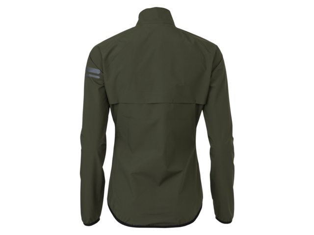 AGU Essential dames regen fietsjack - forest green