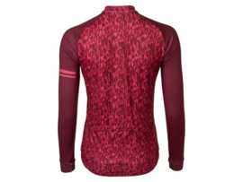 AGU Essential Melange dames fietsshirt lange mouwen - rusty pink