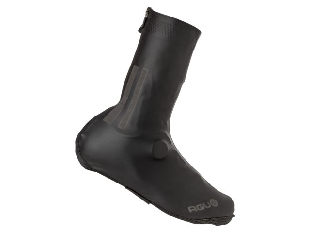 AGU Raceday Rainproof fiets overschoenen met rits - zwart