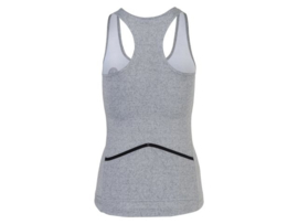 AGU Melange dames fiets tanktop - grijs