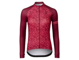 AGU Essential Melange dames fietsshirt lange mouwen - rusty pink