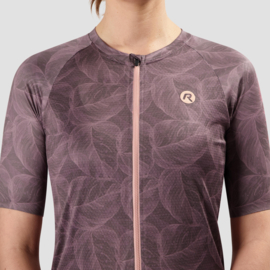 Rogelli Essential II Graphic dames fietsshirt korte mouwen - rood/coral