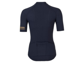 AGU Solid  III dames fietsshirt korte mouwen - blauw