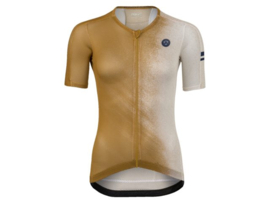 AGU High Summer IV dames fietsshirt korte mouwen - armagnac