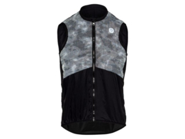 AGU Essential Hi-Vis padded fietsvest - zwart