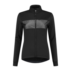 Rogelli Attq dames winter fietsjack - zwart