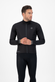 Rogelli Essential heren winter fietsjack - zwart