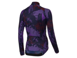 AGU Performance Flower dames fietsshirt lange mouwen - purple rain