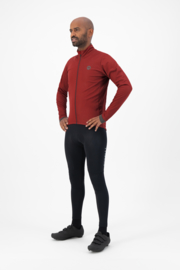 Rogelli Essential heren winter fietsjack - rood