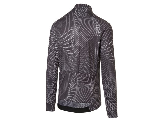 AGU Performance Nocturnal Lines heren fietsshirt lange mouwen - freeport grey